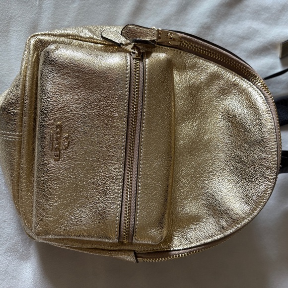 Coach Gold Backpack - Picture 2 of 7